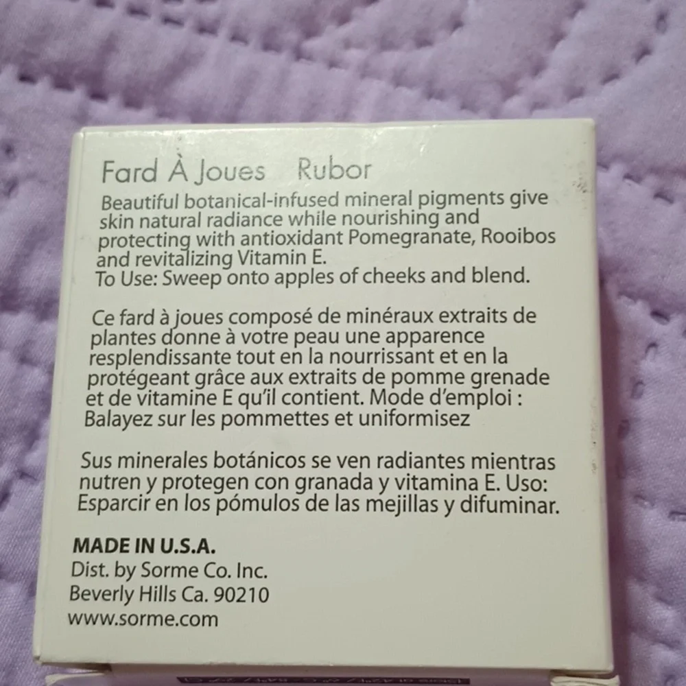 Sorme Blush 501 Pomegranate